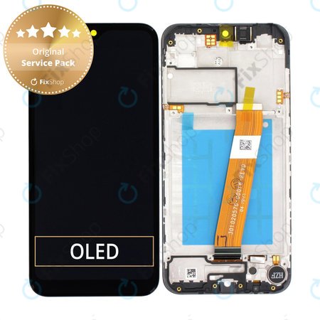 Samsung Galaxy S24 FE - LCD zaslon + steklo na dotik + okvir (Graphite) - GH82-35848A Genuine Service Pack