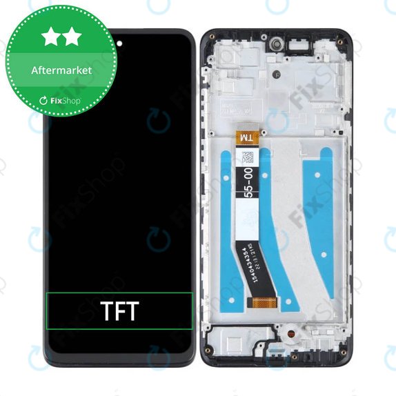 Motorola Moto G32 XT2235 - LCD zaslon + steklo na dotik + okvir (Mineral Grey) TFT