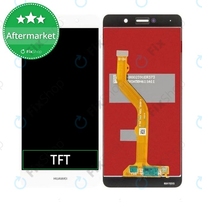 Huawei Y7 Dual - LCD zaslon + steklo na dotik (White) TFT