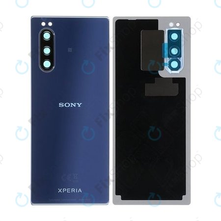 Sony Xperia 5 - Pokrov baterije (Blue) - 1319-9509 Genuine Service Pack