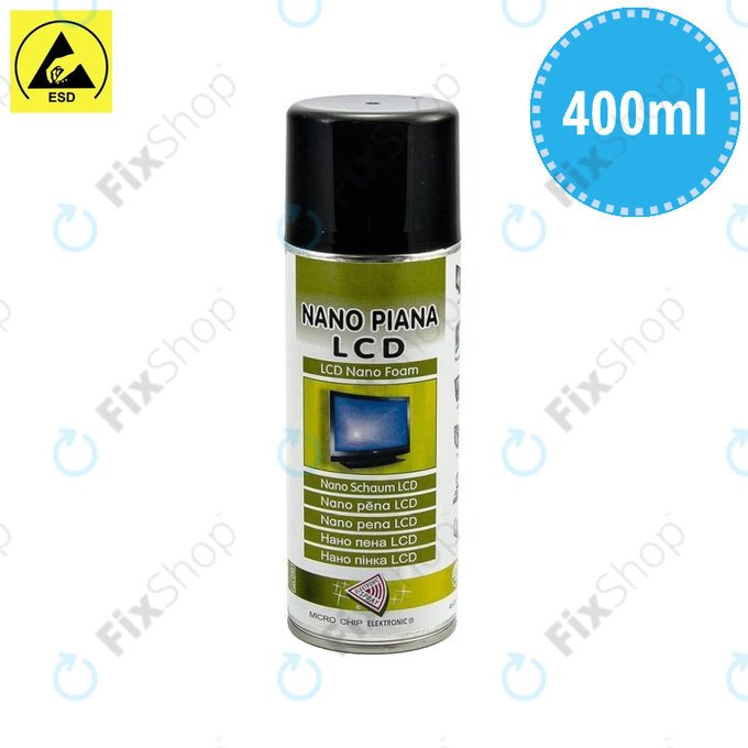 Micro Chip Electronic - čistilna antistatična nano pena za LCD v spreju (400 ml)