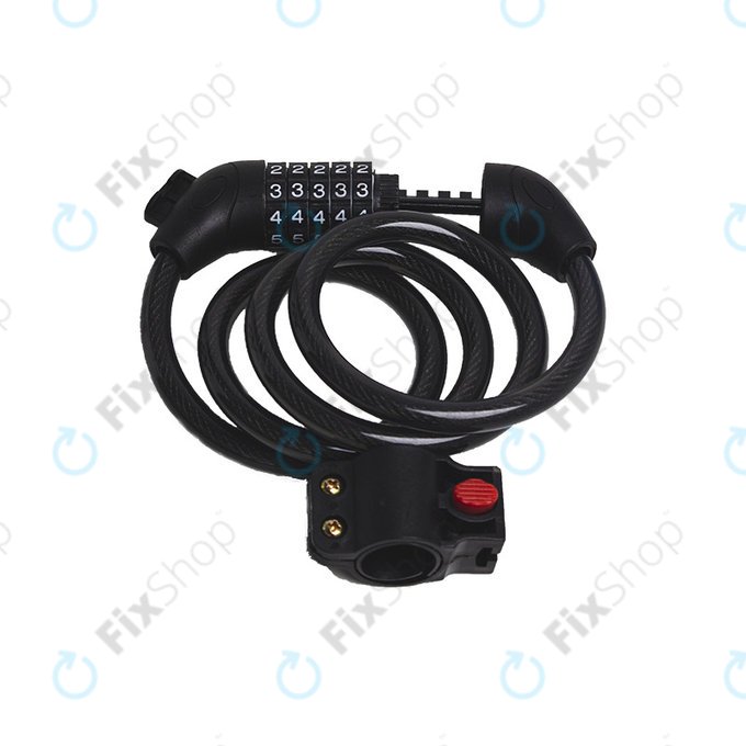 Xiaomi Mi Electric Scooter 1S, 2 M365, Essential, Pro, Pro 2 - Kabelska kombinacijska ključavnica