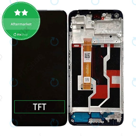 Realme 9i RMX3491 - LCD zaslon + steklo na dotik + okvir TFT