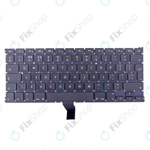 Apple MacBook Air 13" A1369 (Mid 2011), A1466 (Mid 2012 - Mid 2017) - Tipkovnica UK