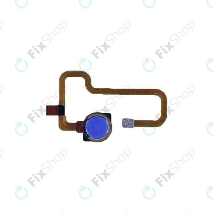 Xiaomi Redmi Note 8T - Senzor prstnih odtisov + Flex kabel (Starscape Blue) - 49020000035E Genuine Service Pack