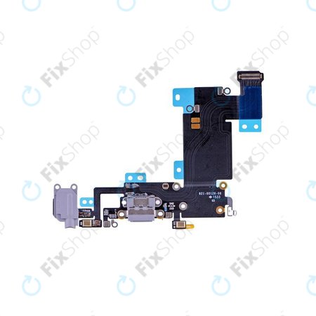 Apple iPhone 6S Plus - Konektor za polnjenje + Flex kabel (Black)