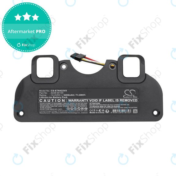 Baterija za ETA 4228 Navaggio Profi, 5200mAh, Li-Ion, 14.4V, 4228 00100, HQ