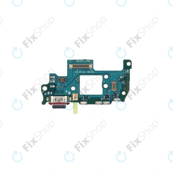 Samsung Galaxy S23 FE S711B - PCB plošča konektorja za polnjenje - GH96-16217A Genuine Service Pack