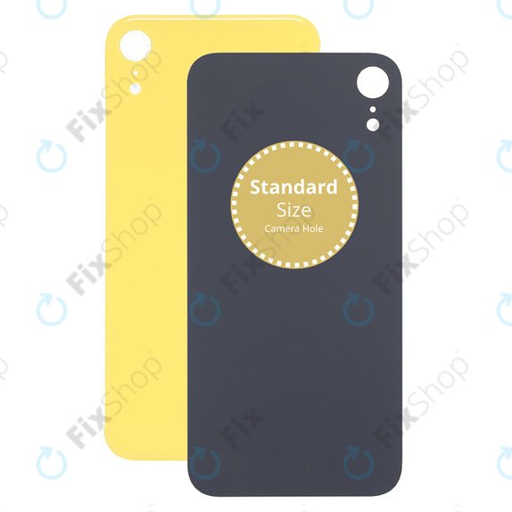 Apple iPhone XR - Steklo zadnjega ohišja (Yellow)