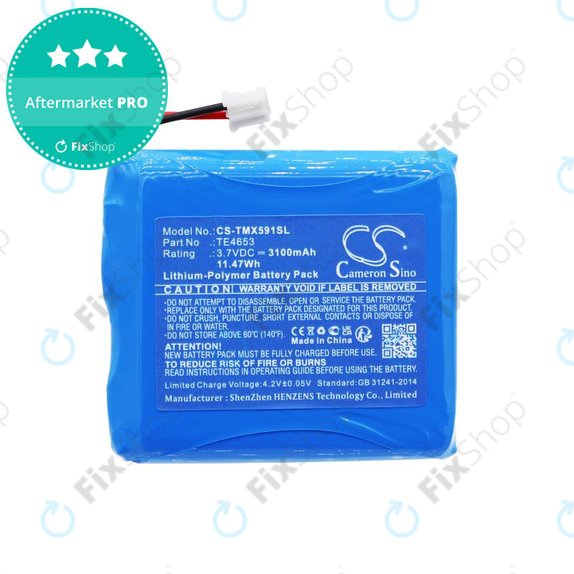 Baterija za Technaxx TX-59, TX-59+, 3100mAh, Li-Pol, 3.7V, TE4653, HQ