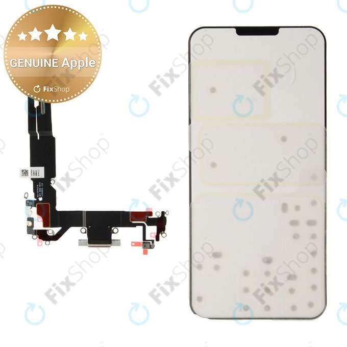 Priključek za polnjenje + Flex kabel za iPhone 16 | White | 923-11223 | Genuine Apple