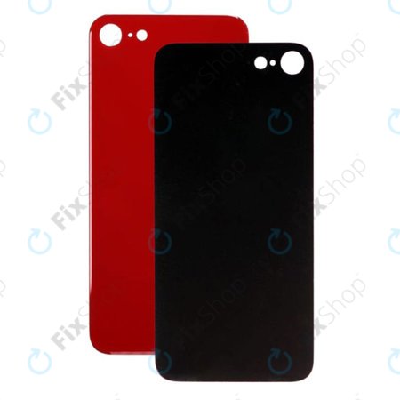 Apple iPhone SE (2nd Gen 2020) - Steklo zadnjega ohišja (Red)