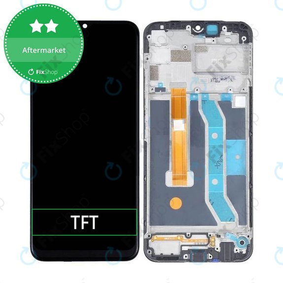 Realme C25Y RMX3265 RMX3268 - LCD zaslon + steklo na dotik + okvir TFT