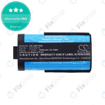 Baterija za Logitech UE Megaboom, 3400mAh, Li-Ion, 7.4V, 533-000116, HQ