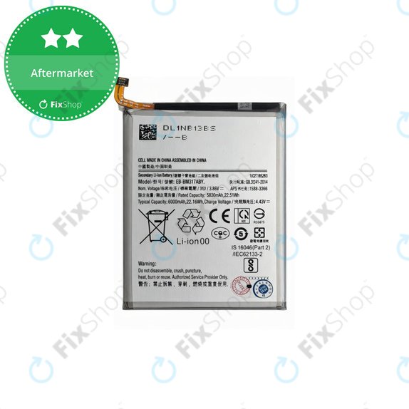 Samsung Galaxy M31 M315F, M31s M317F - Baterija EB-BM317ABY 6000mAh