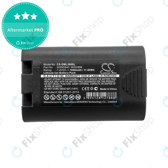 Baterija za Dymo Labelmanager, Rhino, 1600mAh, Li-Ion, 7.4V, S0895840, HQ