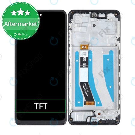 Motorola Moto G32 XT2235 - LCD zaslon + steklo na dotik + okvir (Mineral Grey) TFT