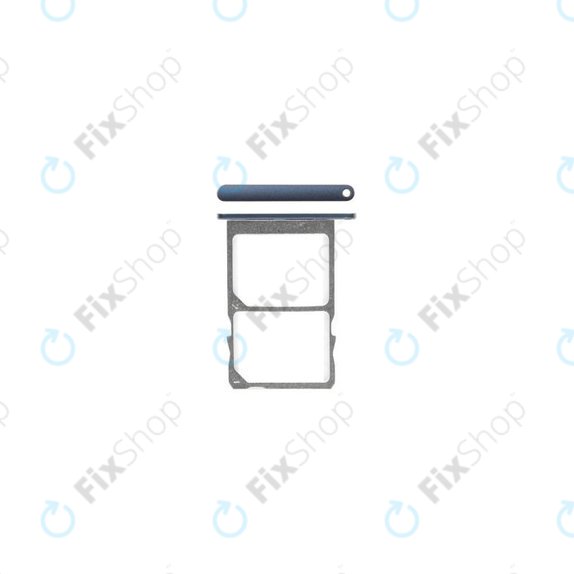 Nokia 3 - Reža za kartico SIM (Tempered Blue) - MENE152010A Genuine Service Pack