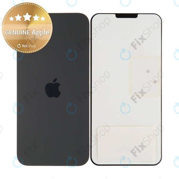Steklo zadnjega ohišja za iPhone 16 Plus | Black | 661-42838 | Genuine Apple