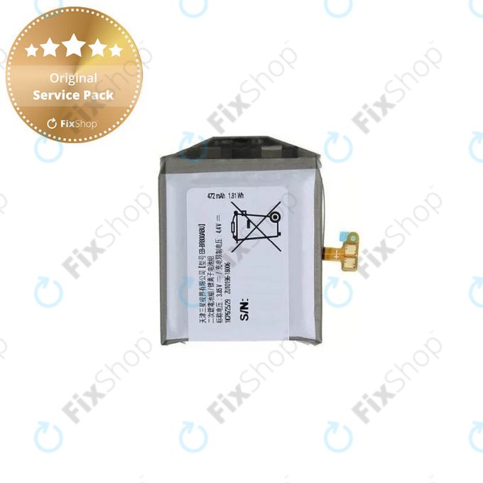 Samsung Galaxy Watch 46mm R800 - Baterija EB-BR800ABU 472mAh - GH43-04855A Genuine Service Pack