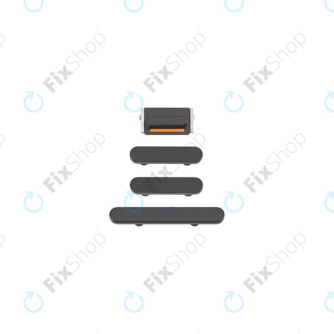 Apple iPhone 13, 13 Mini - Stranski gumbi (Midnight)