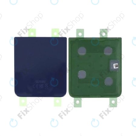 Samsung Galaxy Z Flip 4 F721B - Pokrov baterije B/G (Navy Blue) - GH82-29654D, GH82-29654E Genuine Service Pack