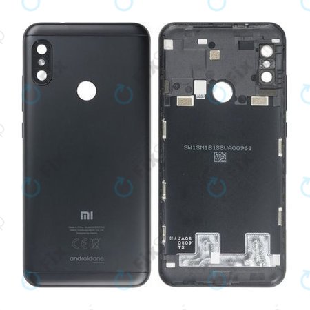 Xiaomi Mi A2 Lite - Pokrov baterije (Black) - 560620001033 Genuine Service Pack