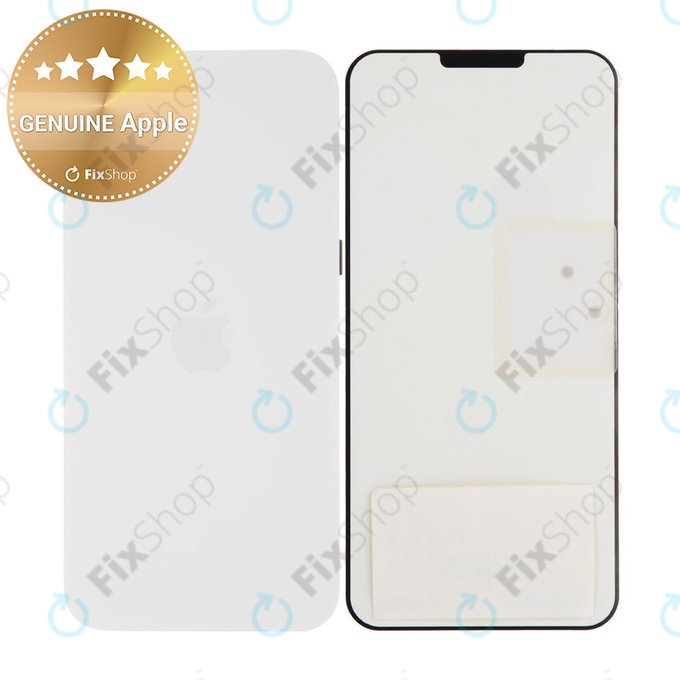 Steklo zadnjega ohišja za iPhone 16 Plus | White | 661-42839 | Genuine Apple