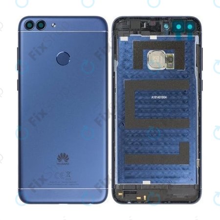 Huawei P Smart FIG-L31 - Pokrov baterije + senzor prstnih odtisov (Blue) - 02351TED, 02351SUS Genuine Service Pack