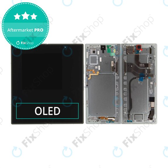 Samsung Galaxy Z Fold 7 F966B - LCD zaslon + steklo na dotik + okvir (Mint) OLED