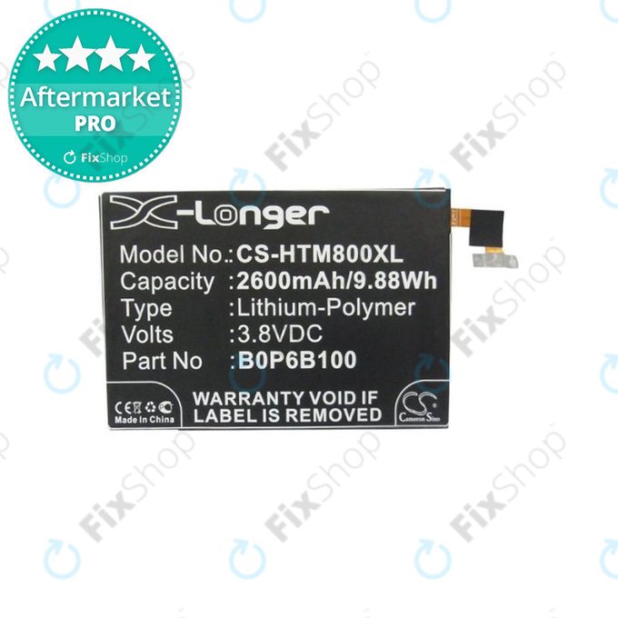 HTC One M8 - Baterija BOP6B100 2600mAh HQ