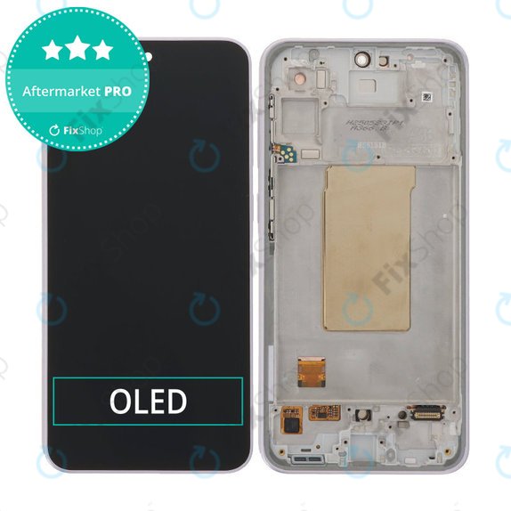 Samsung Galaxy A36 A366E - LCD zaslon + steklo na dotik + okvir (Awesome Lavender) OLED