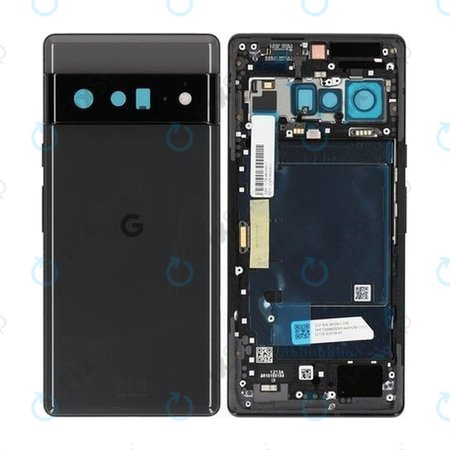 Google Pixel 6 Pro - zadnje ohišje (Stormy Black) - G949-00223-01 Genuine Service Pack