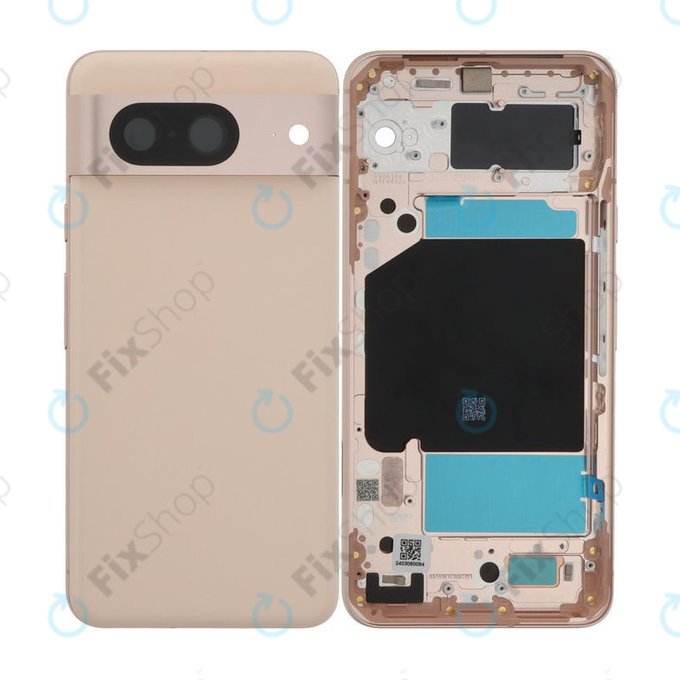 Google Pixel 8 - Pokrov baterije komplet (Rose)