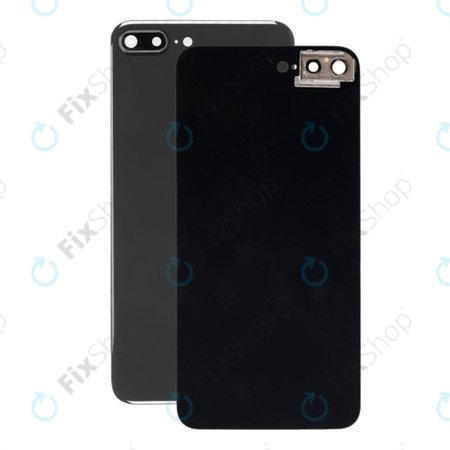 Apple iPhone 8 Plus - steklo zadnjega ohišja z držalom za kamero (Space Gray)