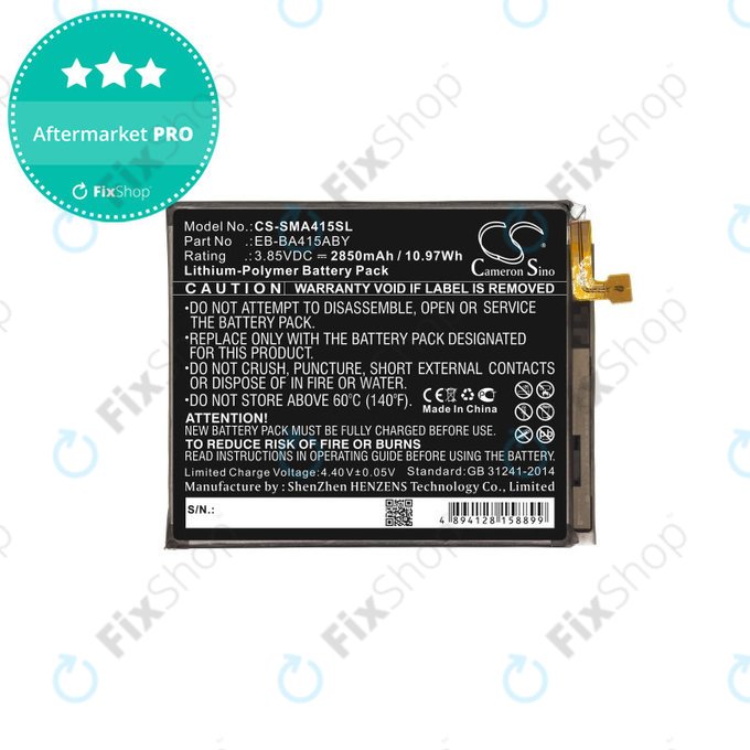 Samsung Galaxy A41 A415F - Baterija EB-BA415ABY 2850mAh HQ
