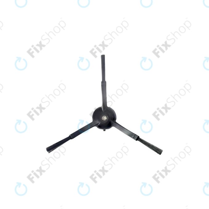 Xiaomi Mi Robot Vacuum Mop 1S, 2 Lite, 2 Pro, Roborock S5 (Mijia 1S), S7 MaxV Ultra, S8, S8+, S8 Pro Ultra, Xiaowa E2, Lite C10 - Stranska krtača (Črna)