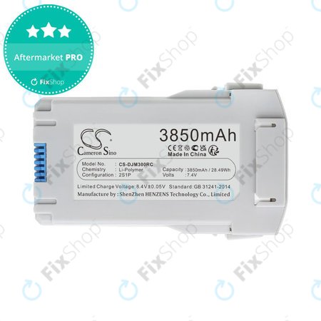 Baterija za DJI Mini 3, Mini 3 Pro, Mini 4, Mini 4 Pro, 3850mAh, Li-Pol, 7.4V, BWX162-2453-7.38, HQ