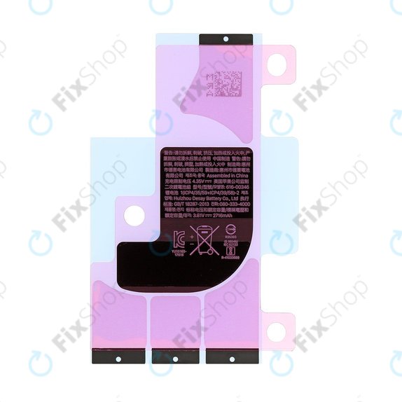 Apple iPhone X - Lepilo pod baterijo