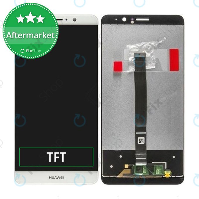 Huawei Mate 9 - LCD zaslon + steklo na dotik (White) TFT