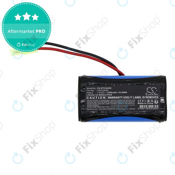 Baterija za ETA Verto 1442, 2500mAh, Li-Ion, 7.4V, 1442 00090, HQ
