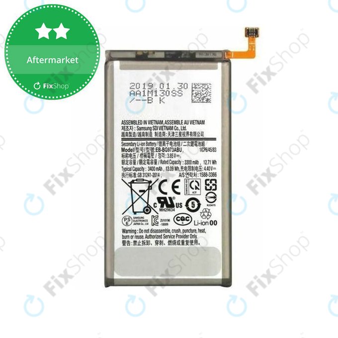 Samsung Galaxy S10 G973F - Baterija EB-BG973ABU 3400mAh
