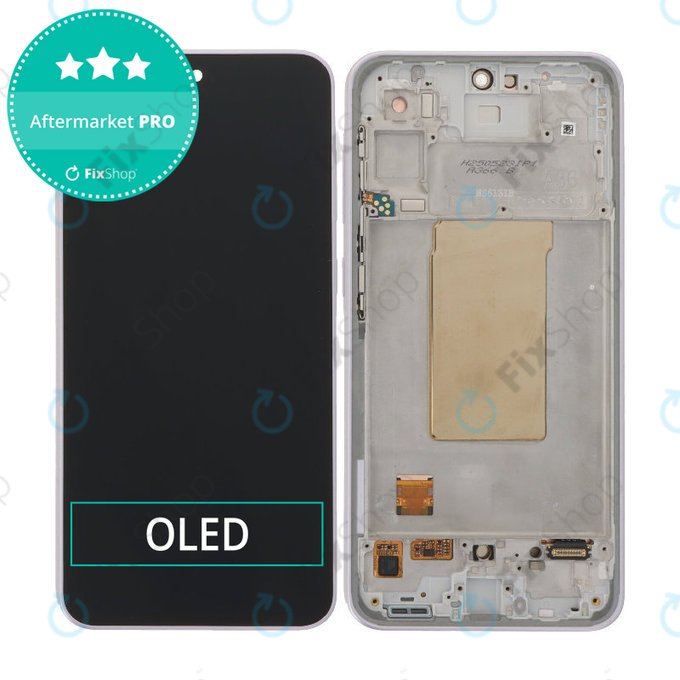 Samsung Galaxy A36 A366E - LCD zaslon + steklo na dotik + okvir (Awesome Lavender) OLED
