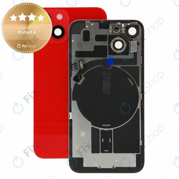 Steklo zadnjega ohišja za iPhone 14, (PRODUCT)RED, Pulled A