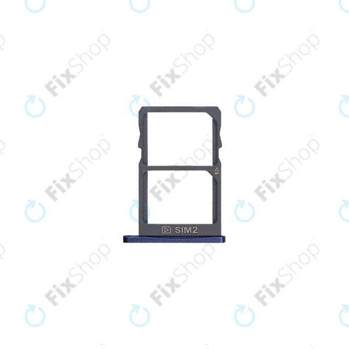 Nokia 5 - Reža za kartico SIM (Tempered Blue) - MEND102013A Genuine Service Pack