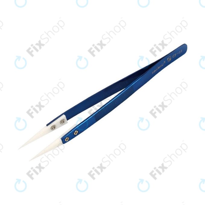 Mechanic CF-11 - Keramična pinceta odporna na vročino z ostro konico