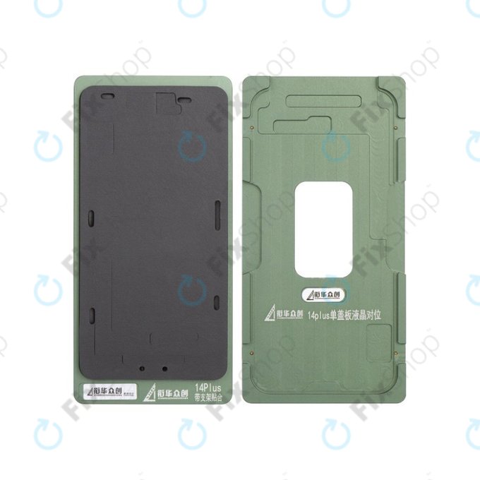 XHZC - Kalup za poravnavo laminiranja brez okvirja za Apple iPhone 14 Plus