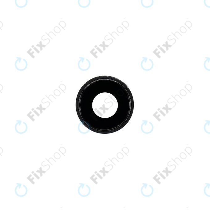 Apple iPhone XR - Steklo kamere z okvirjem (Black)