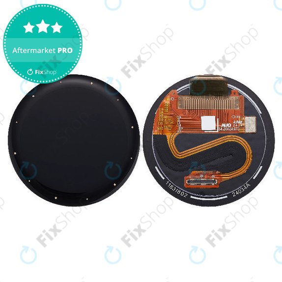 OLED zaslon + steklo na dotik + okvir (Black) za Garmin Venu 1st Gen