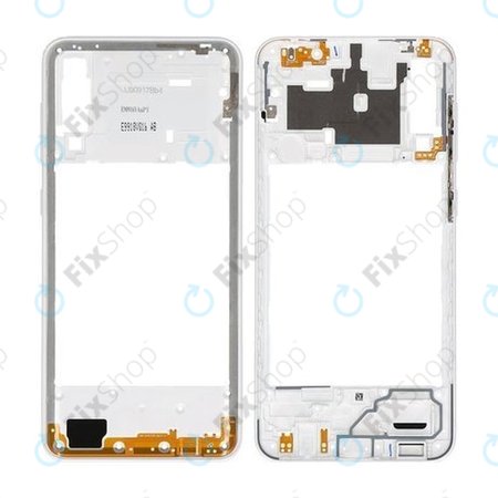 Samsung Galaxy A30s A307F - srednji okvir (Prism Crush White) - GH98-44765D Genuine Service Pack